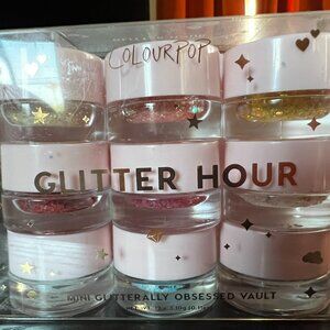 Glitter Hour ColourPop 9-Piece Set of Mini Glitter Gel for Face and Body